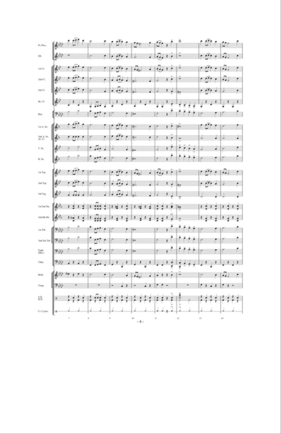 Burma Patrol Concert Band scores gallery preview page 3