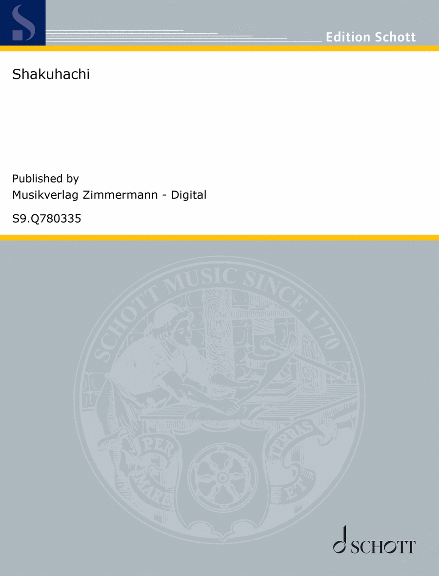 Shakuhachi Flute Solo scores gallery preview page 1