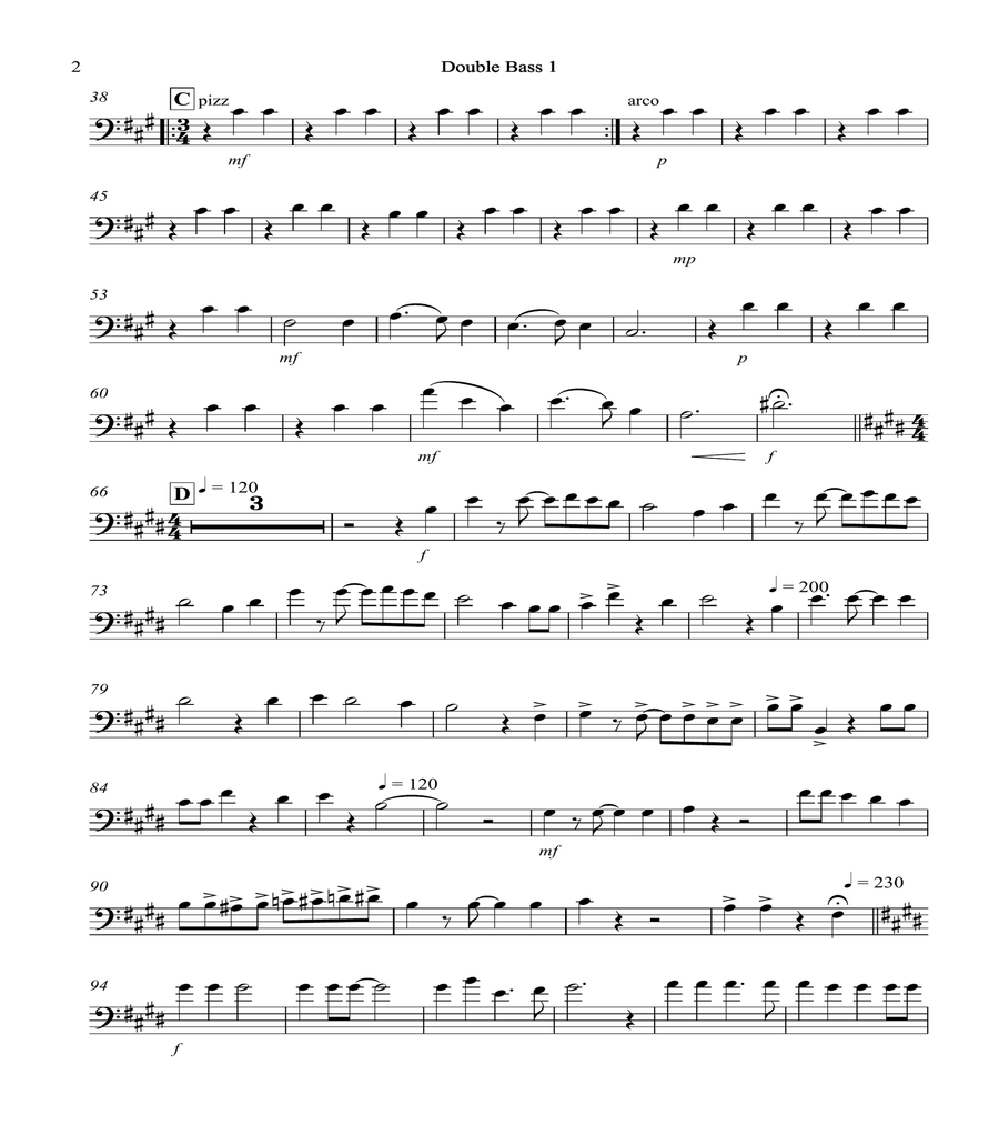 A Christmas Treat! for Double Bass Trio image number null