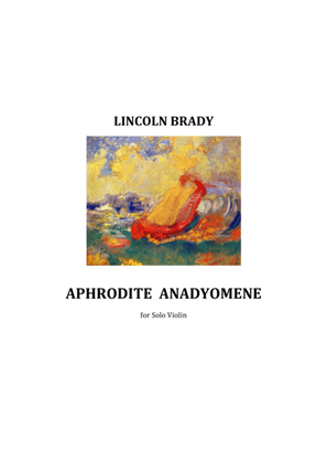 APHRODITE ANADYOMENE - Solo Violin