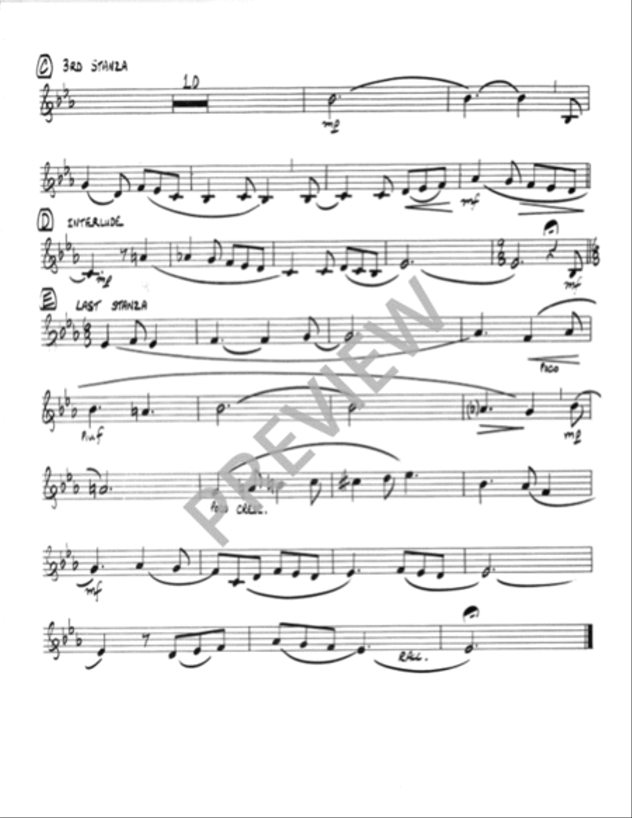 It Came upon the Midnight Clear - Instrument edition Flute scores gallery preview page 6