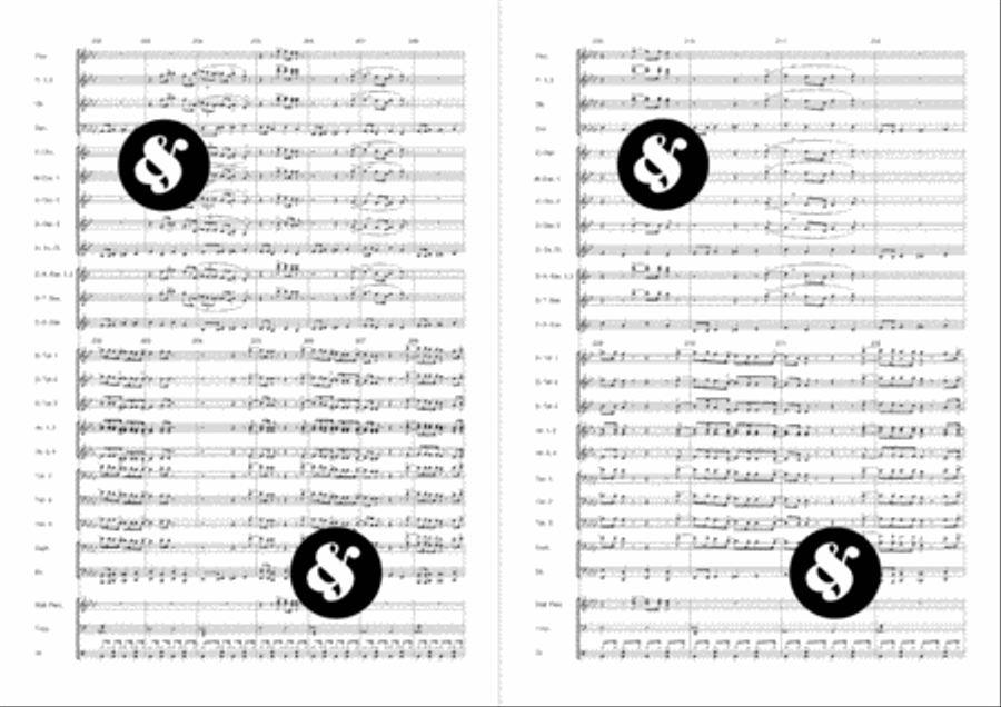 Mamma Mia! Concert Band scores gallery preview page 18