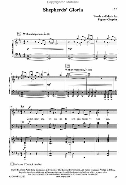 Heaven's Child - SATB with Performance CD image number null