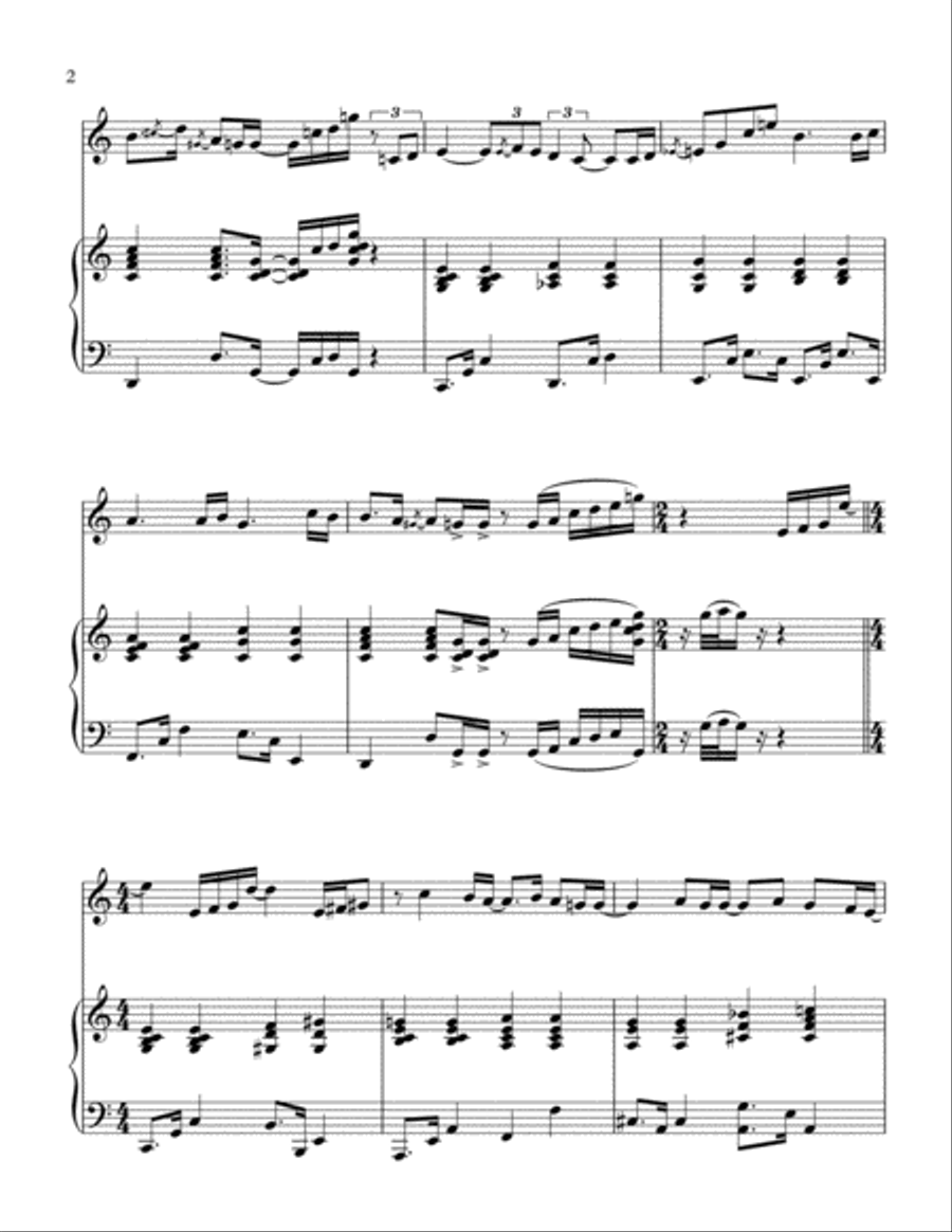 Happy New Year Piano scores gallery preview page 3