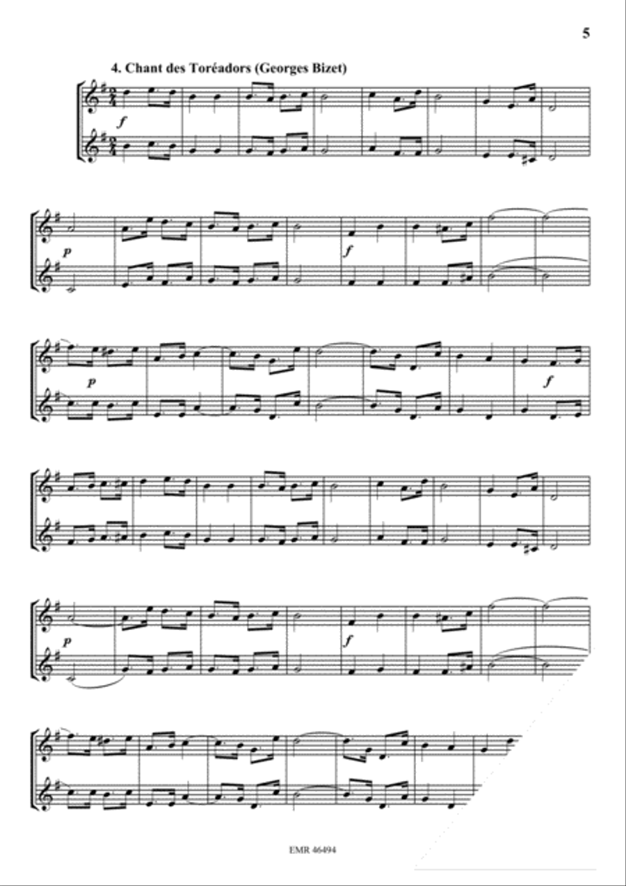 Duet Album Vol. 3 Tenor Recorder scores gallery preview page 5