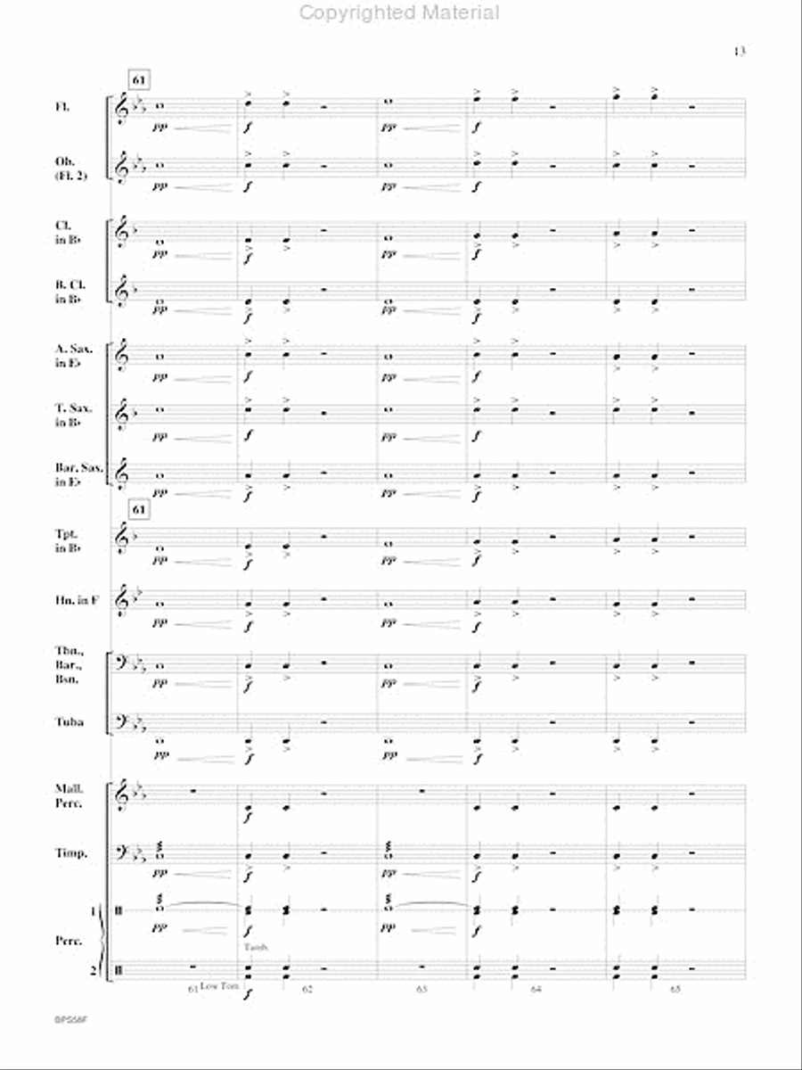 Supremacy Concert Band scores gallery preview page 14