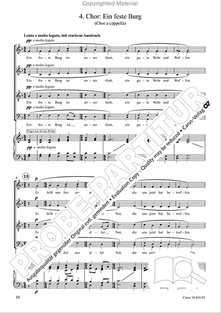 Ein feste Burg ist unser Gott TB scores gallery preview page 11