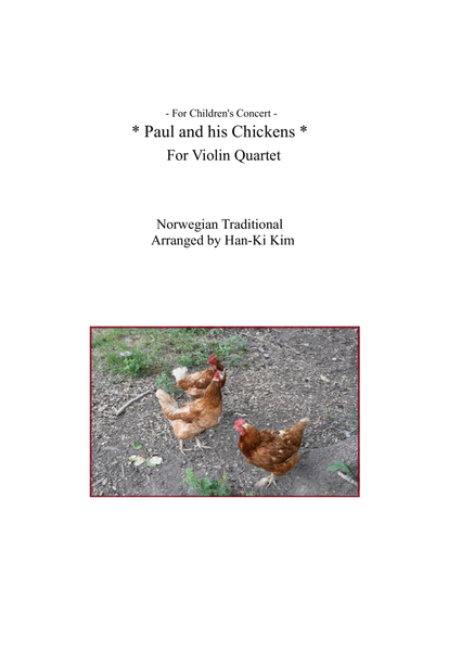 Paul and his Chickens (For Violin Quartet) image number null