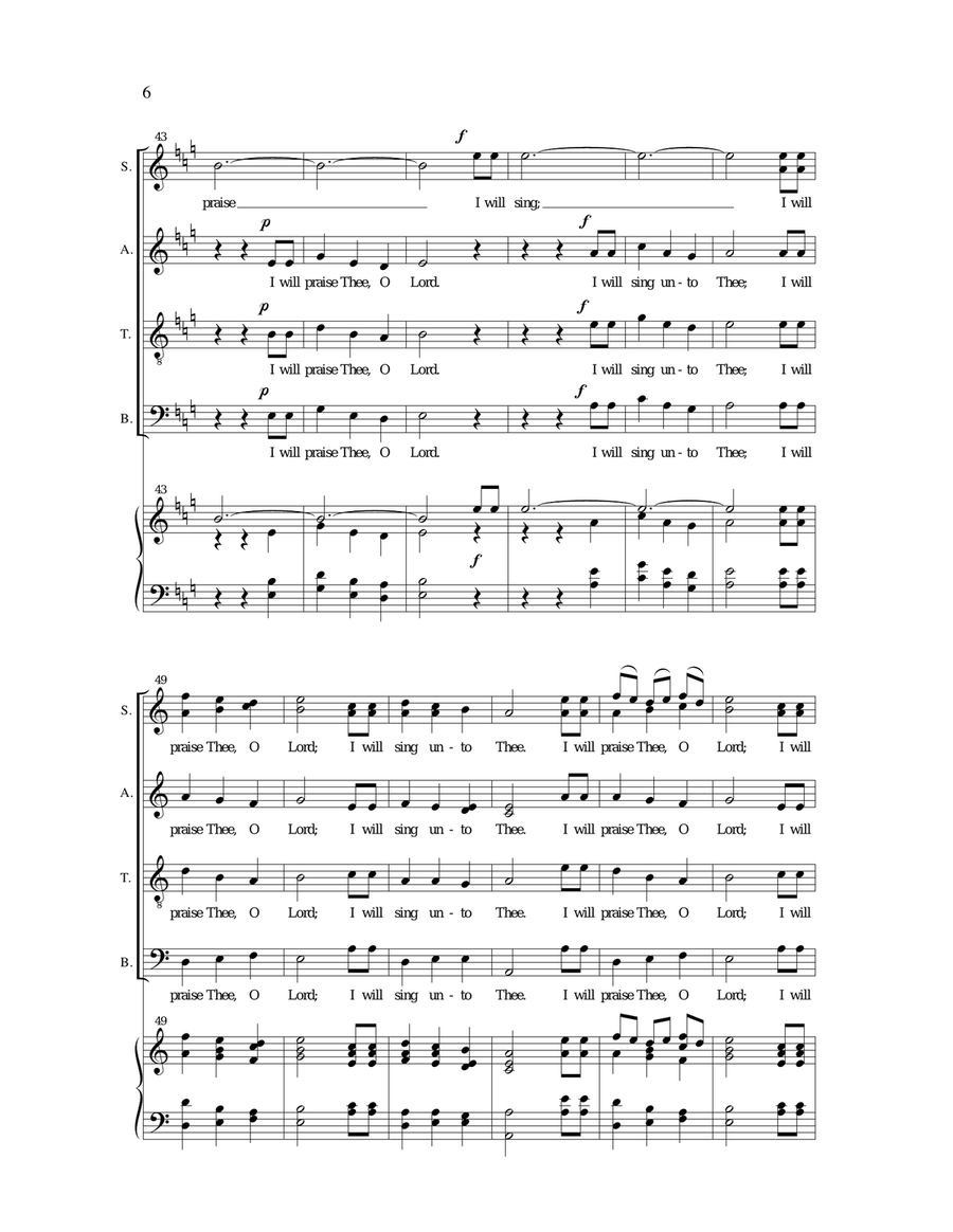 Glorious Everlasting SSAATTBB - Digital Sheet Music page 5