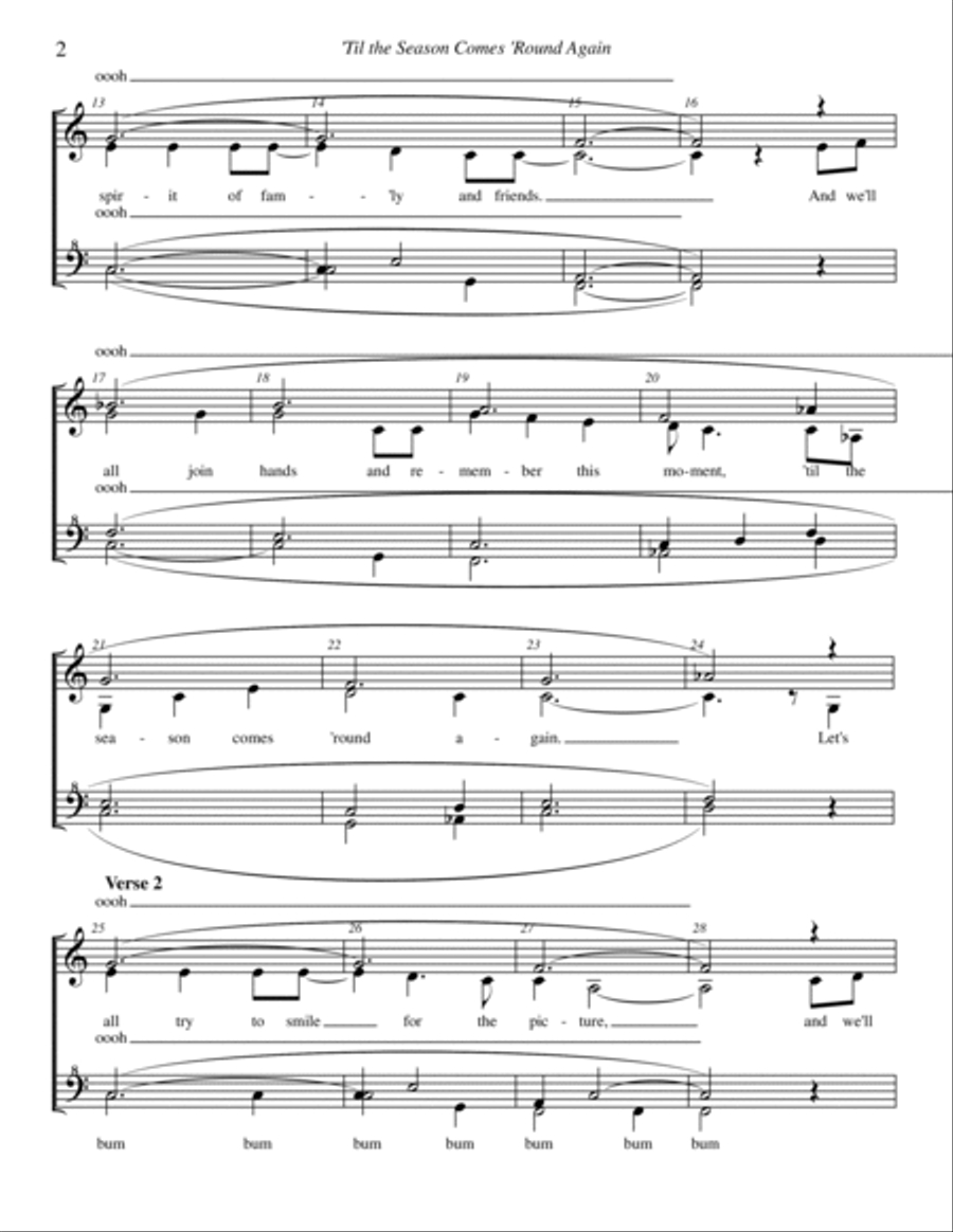 Til The Season Come 'round Again SSAA scores gallery preview page 2