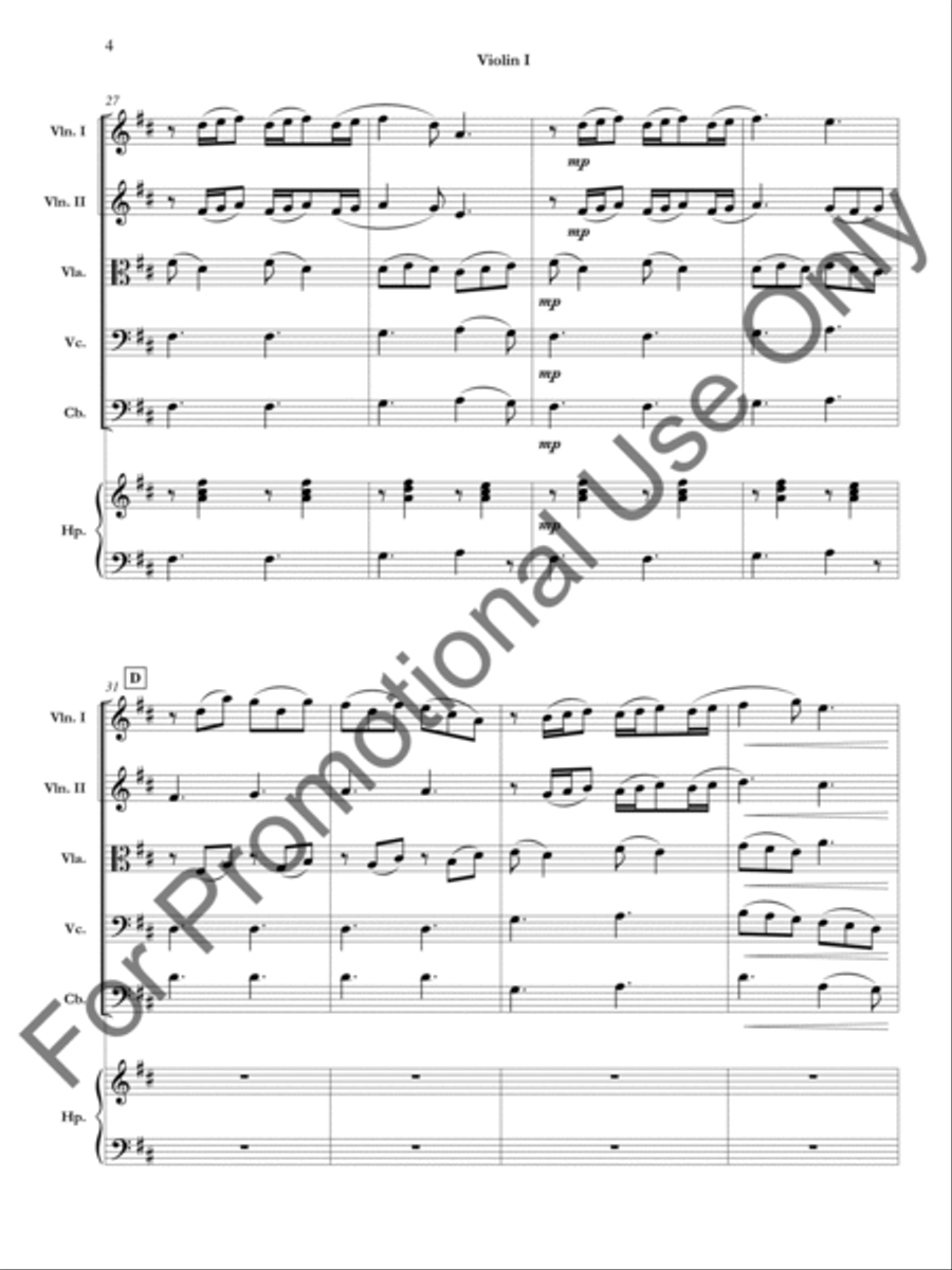 Petite Allegro Orchestra scores gallery preview page 5
