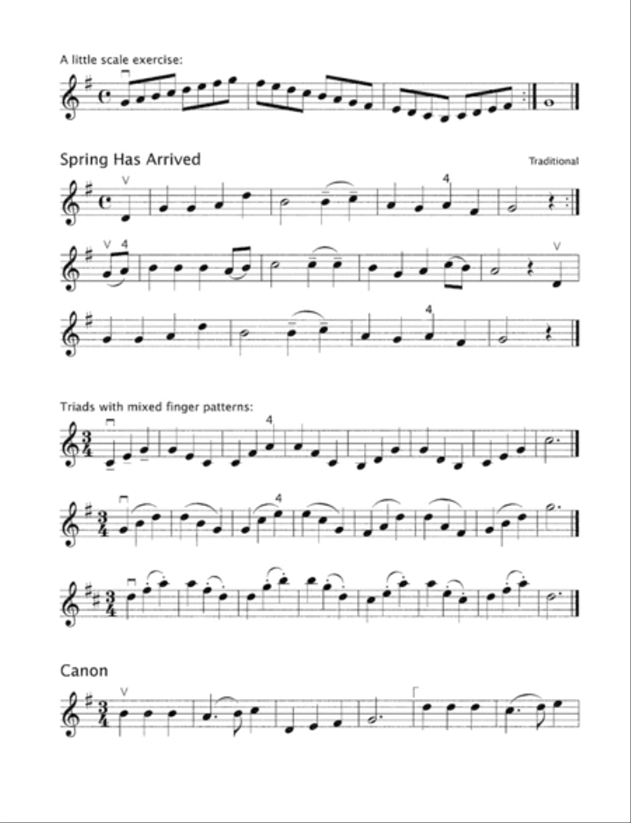 Early Start on the Violin, Volume 2 Violin scores gallery preview page 2