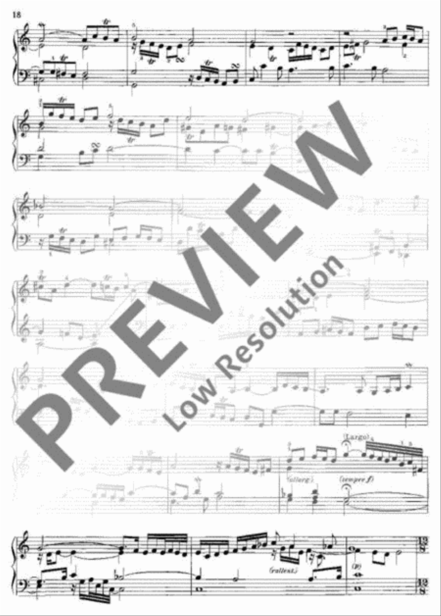 Selected piano works Piano Solo scores gallery preview page 19