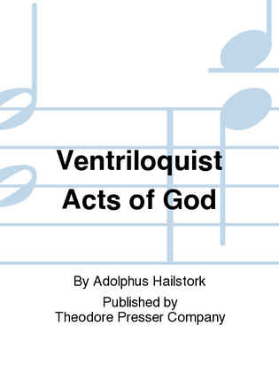 Book cover for Ventriloquist Acts Of God