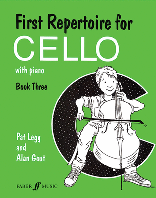 Book cover for First Repertoire for Cello, Book 3