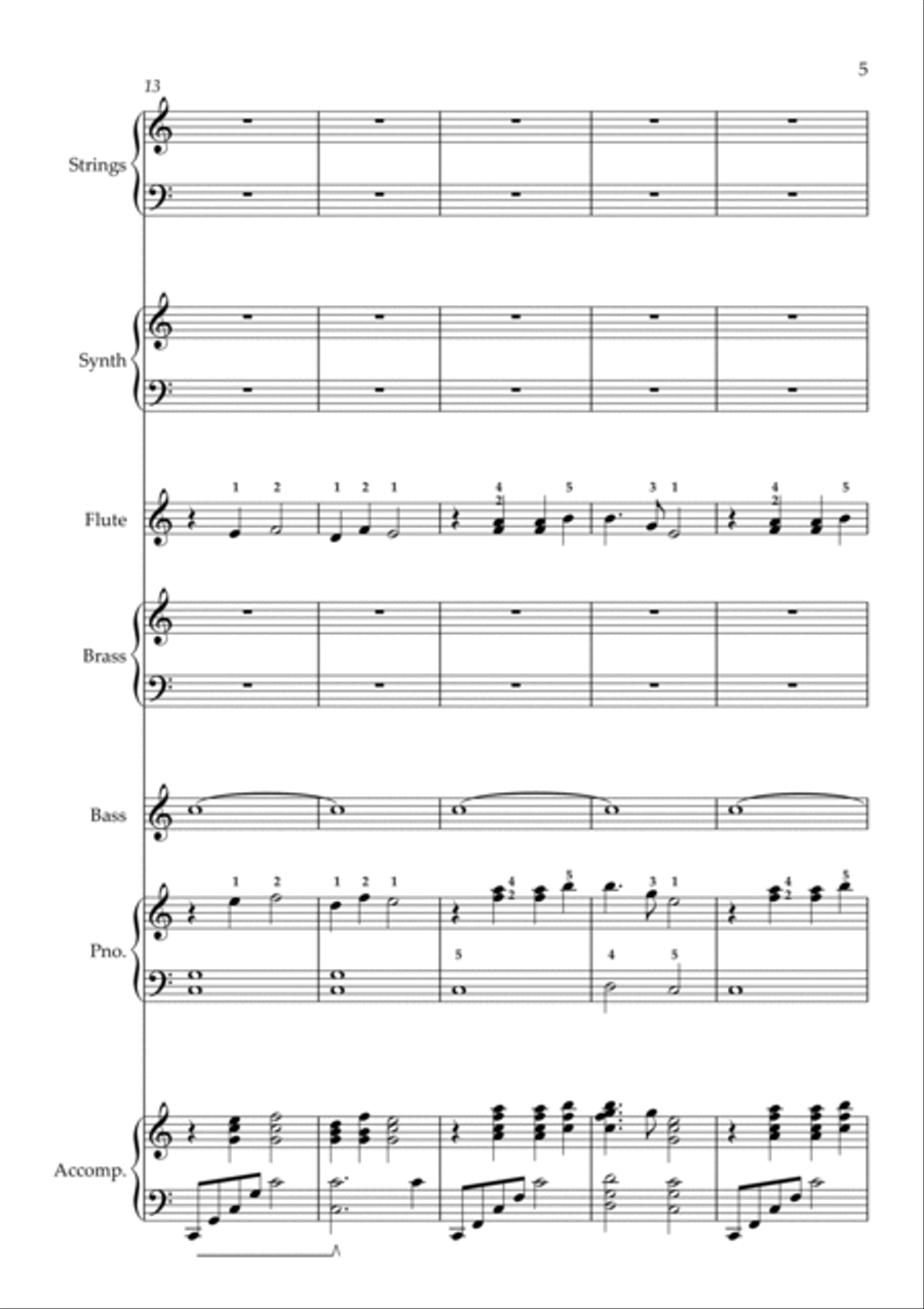 Test Drive Electronic Keyboard scores gallery preview page 5