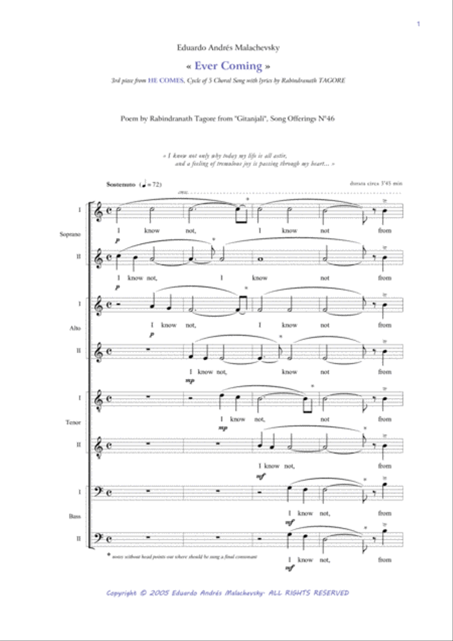 EVER COMING Divisi scores gallery preview page 5
