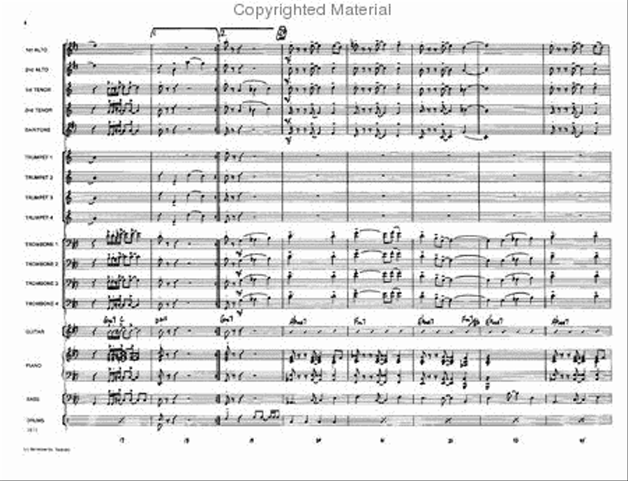 Full Court Press Jazz Ensemble scores gallery preview page 4