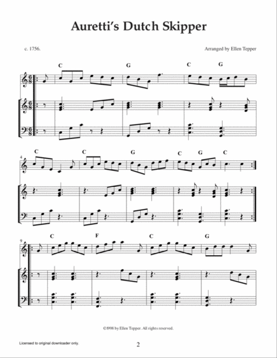 The Harper's Accomplice Small Ensemble scores gallery preview page 6
