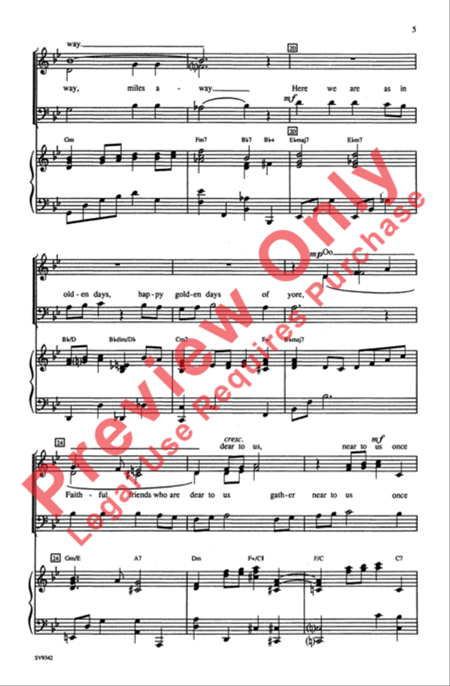 Have Yourself a Merry Little Christmas 3-Part scores gallery preview page 4