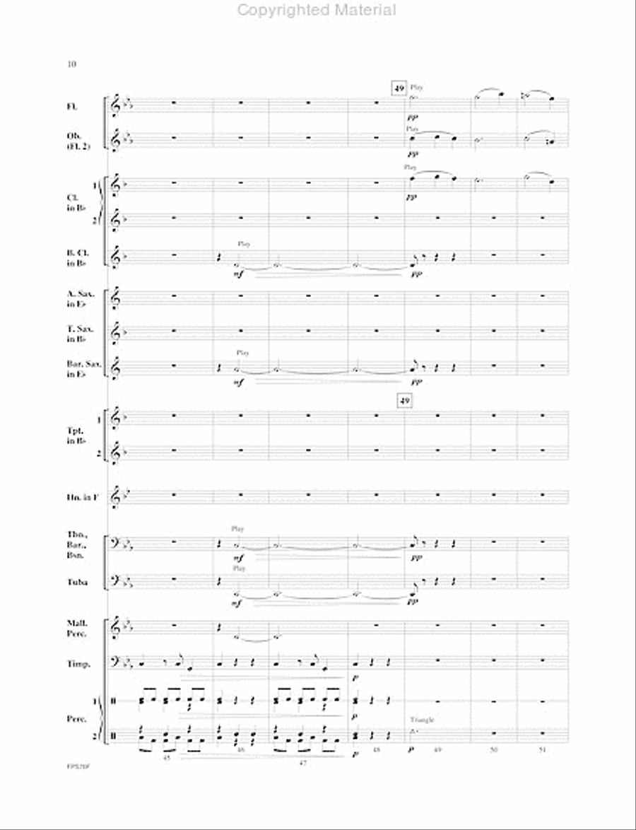 Huron Trail Huron Trail Concert Band scores gallery preview page 11