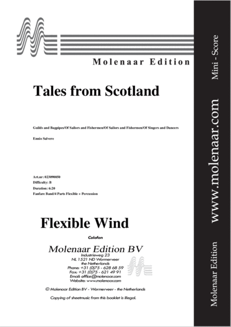 Tales from Scotland Tales from Scotland Fanfare Band scores gallery preview page 2