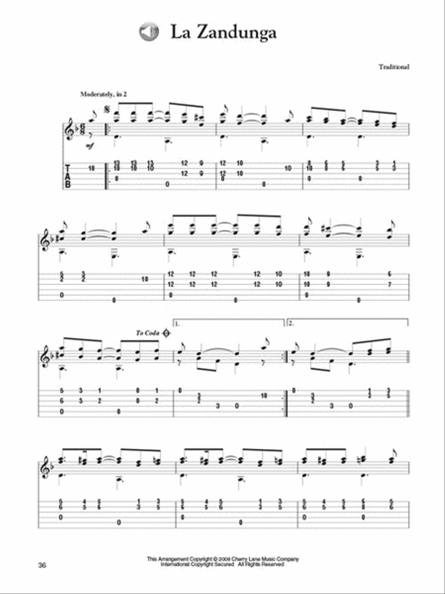 30 Easy Spanish Guitar Solos Guitar Tablature scores gallery preview page 5