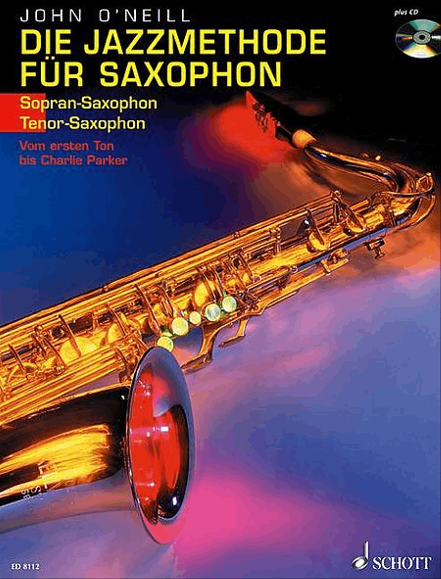 Jazz Method for Soprano/Tenor Sax Book/CD Tenor Saxophone scores gallery preview page 1