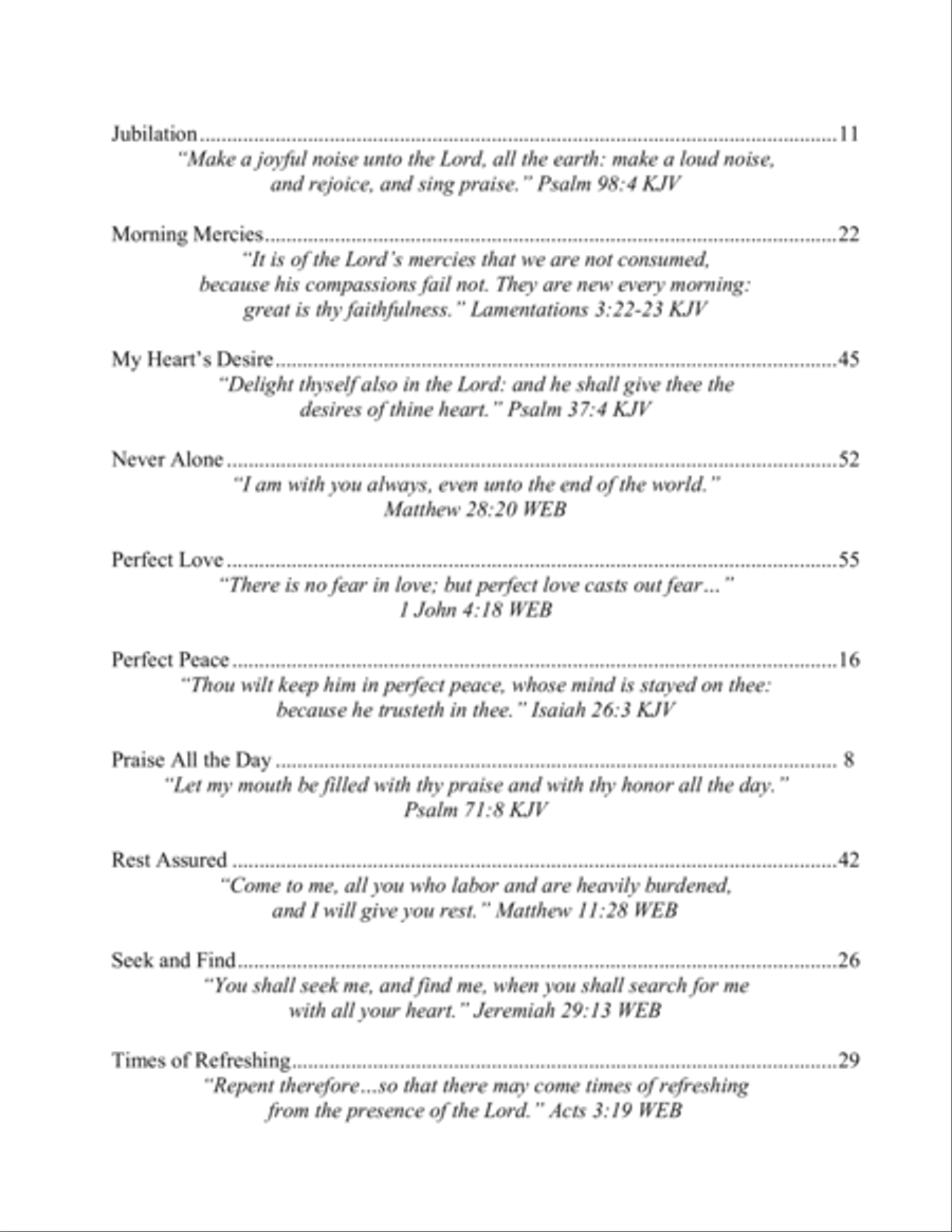 Sacred Interludes (A Collection of 20 Original Piano Solos) Piano Solo scores gallery preview page 4