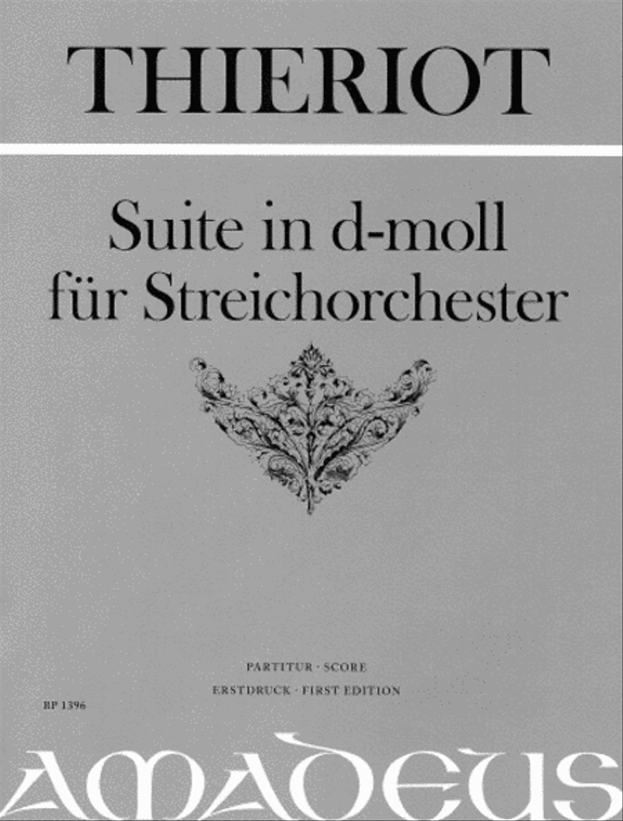 Suite in D minor String Orchestra scores gallery preview page 1