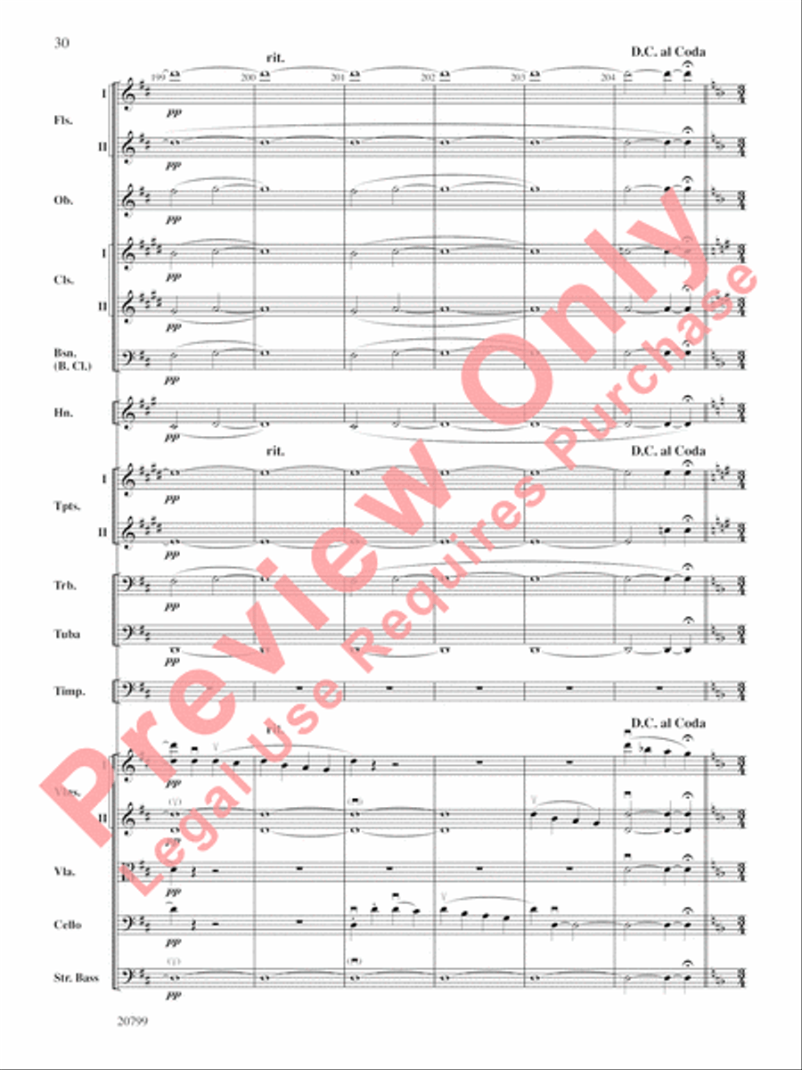 Symphony No. 9 Full Orchestra scores gallery preview page 31