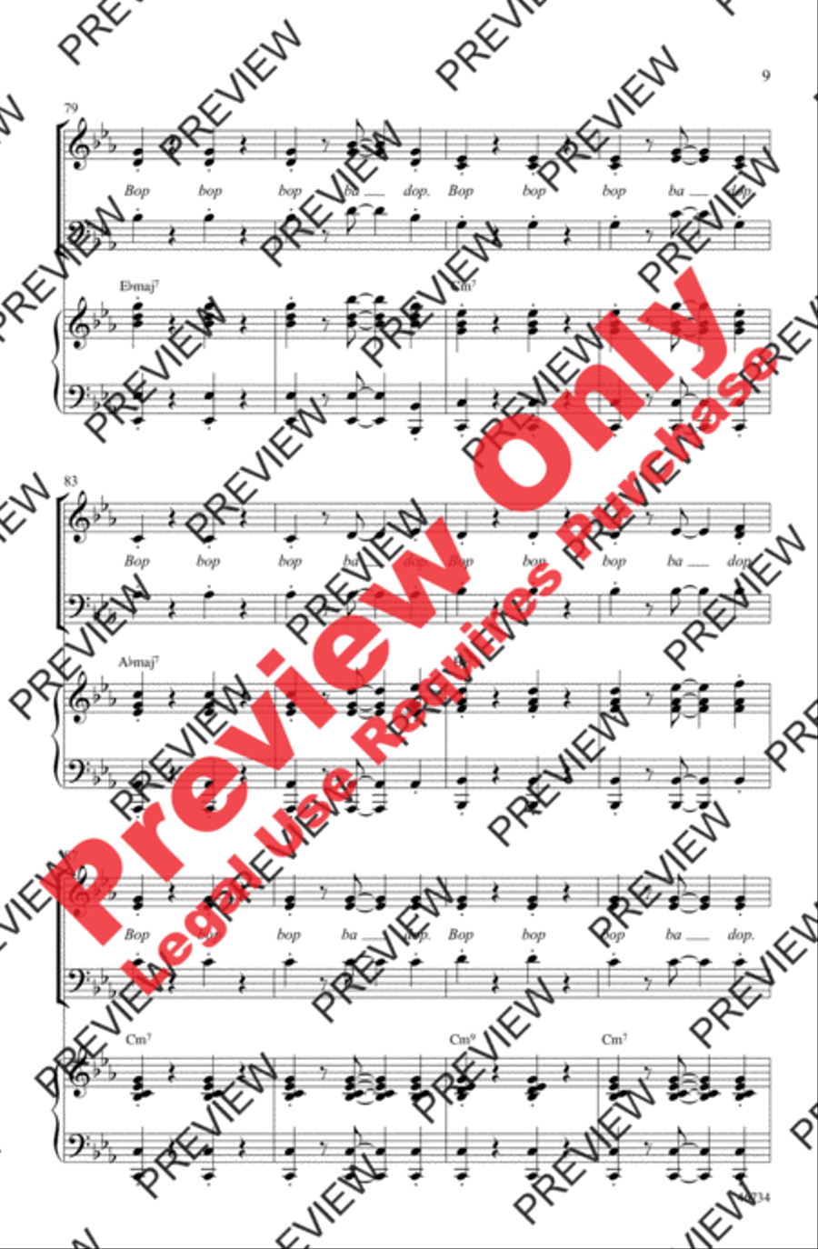Someone in the Crowd 3-Part scores gallery preview page 9