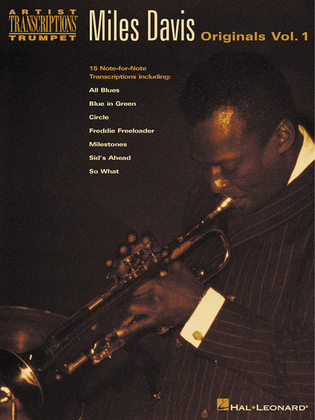 Book cover for Miles Davis - Originals Vol. 1