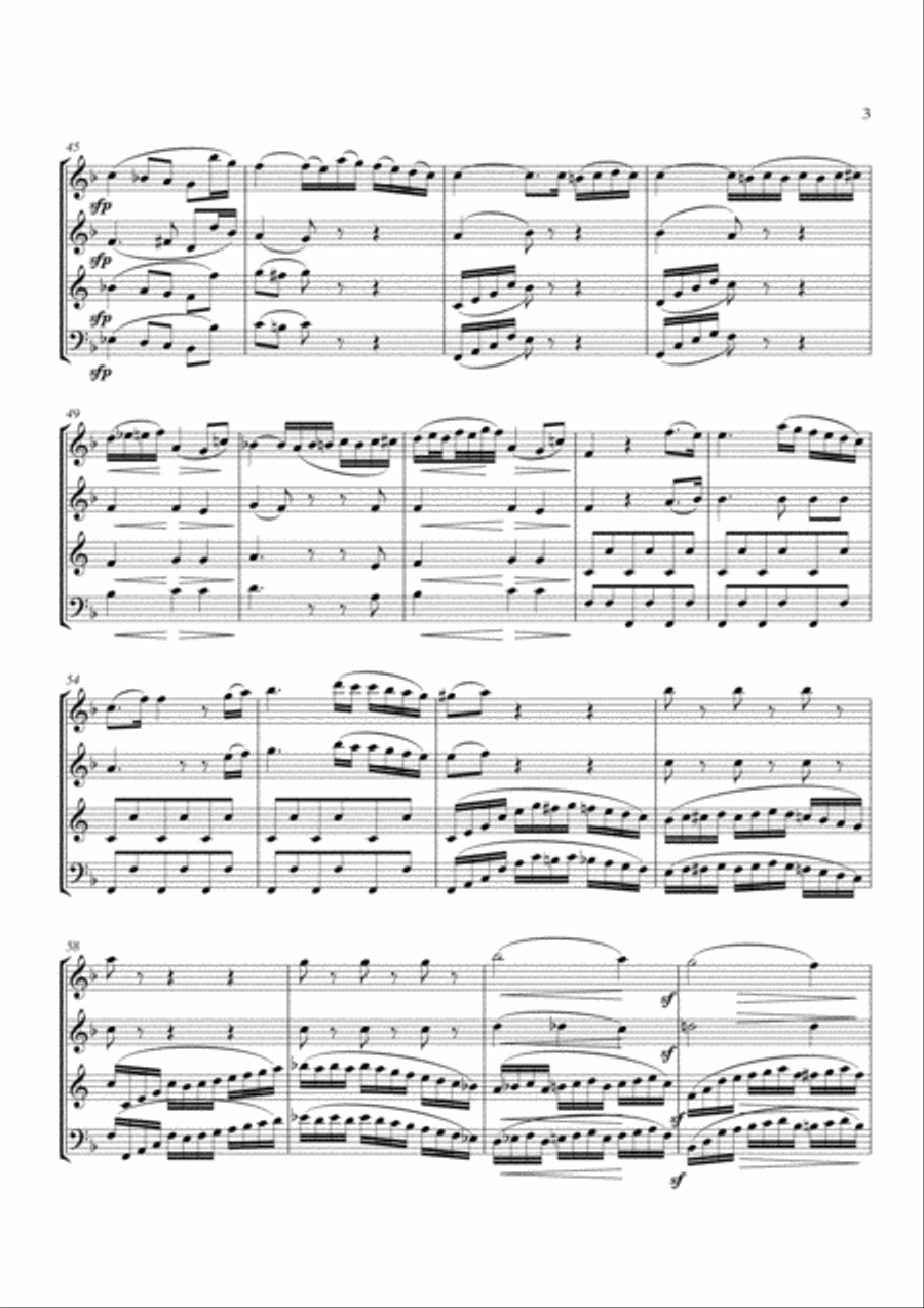 Adagio for Double Reed Trio, Op. 87 English Horn scores gallery preview page 3