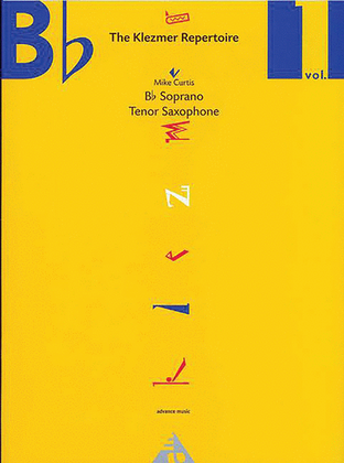 Book cover for The Klezmer Repertoire, Volume 1