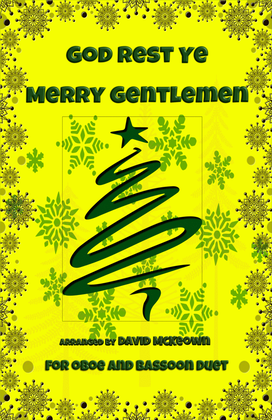 Book cover for God Rest Ye Merry Gentlemen, Jazz Style, for Oboe and Bassoon Duet