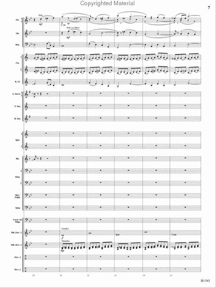 Epiphany Concert Band scores gallery preview page 5