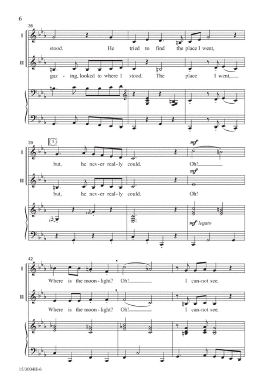 Something in the Dark 2-Part scores gallery preview page 6