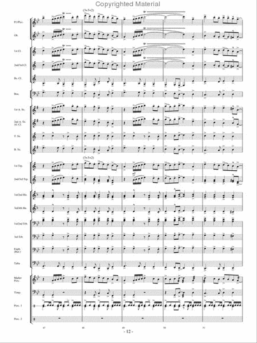 Ascentium Ascentium Concert Band scores gallery preview page 11