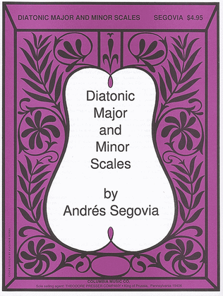 Book cover for Diatonic Major And Minor Scales