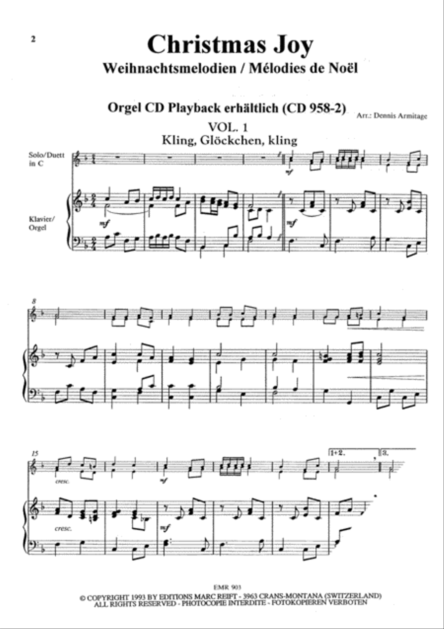 28 Weihnachtsmelodien Vol. 1 Brass Duet scores gallery preview page 3