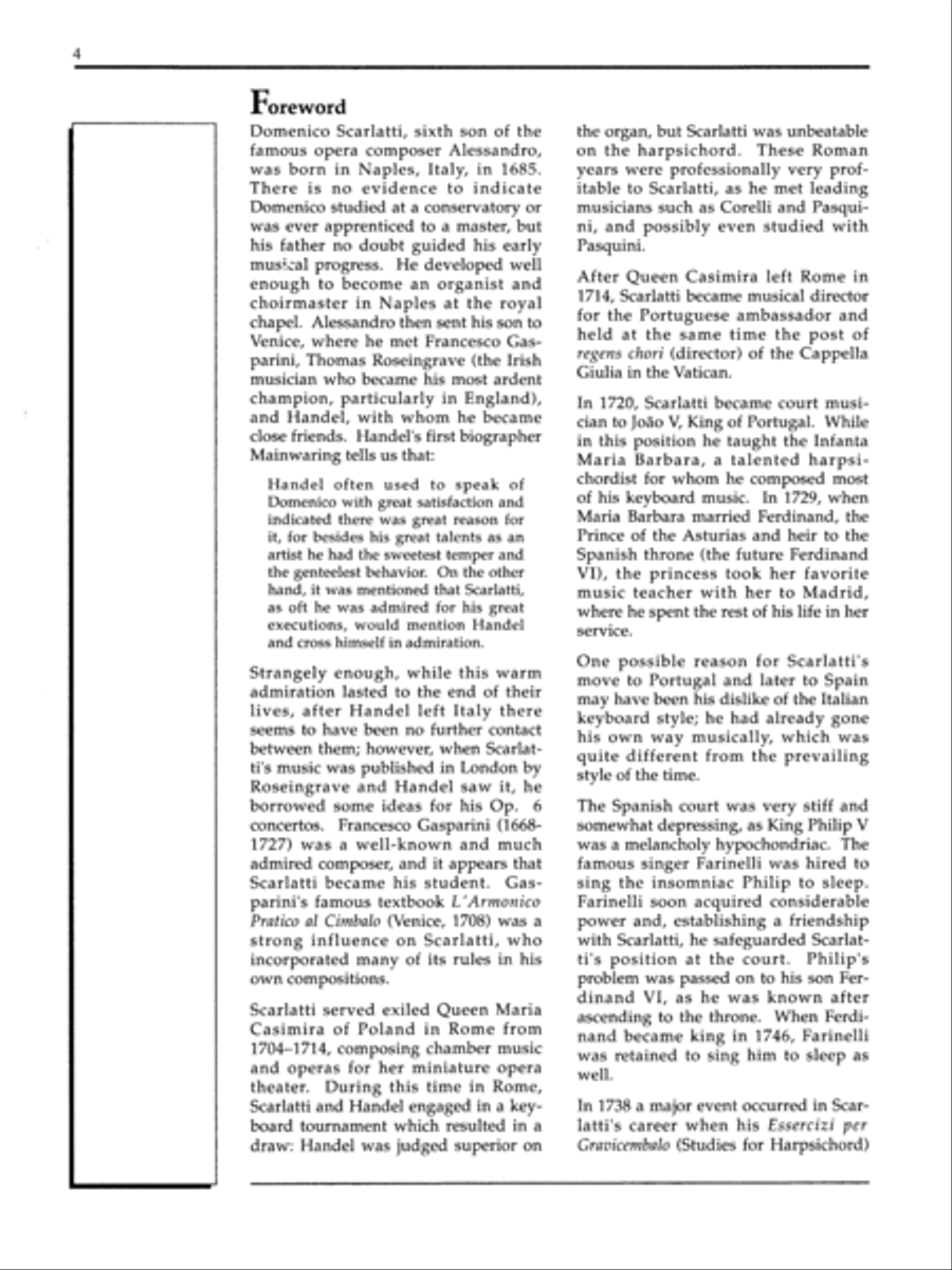 At the Piano with Scarlatti Piano Solo scores gallery preview page 3