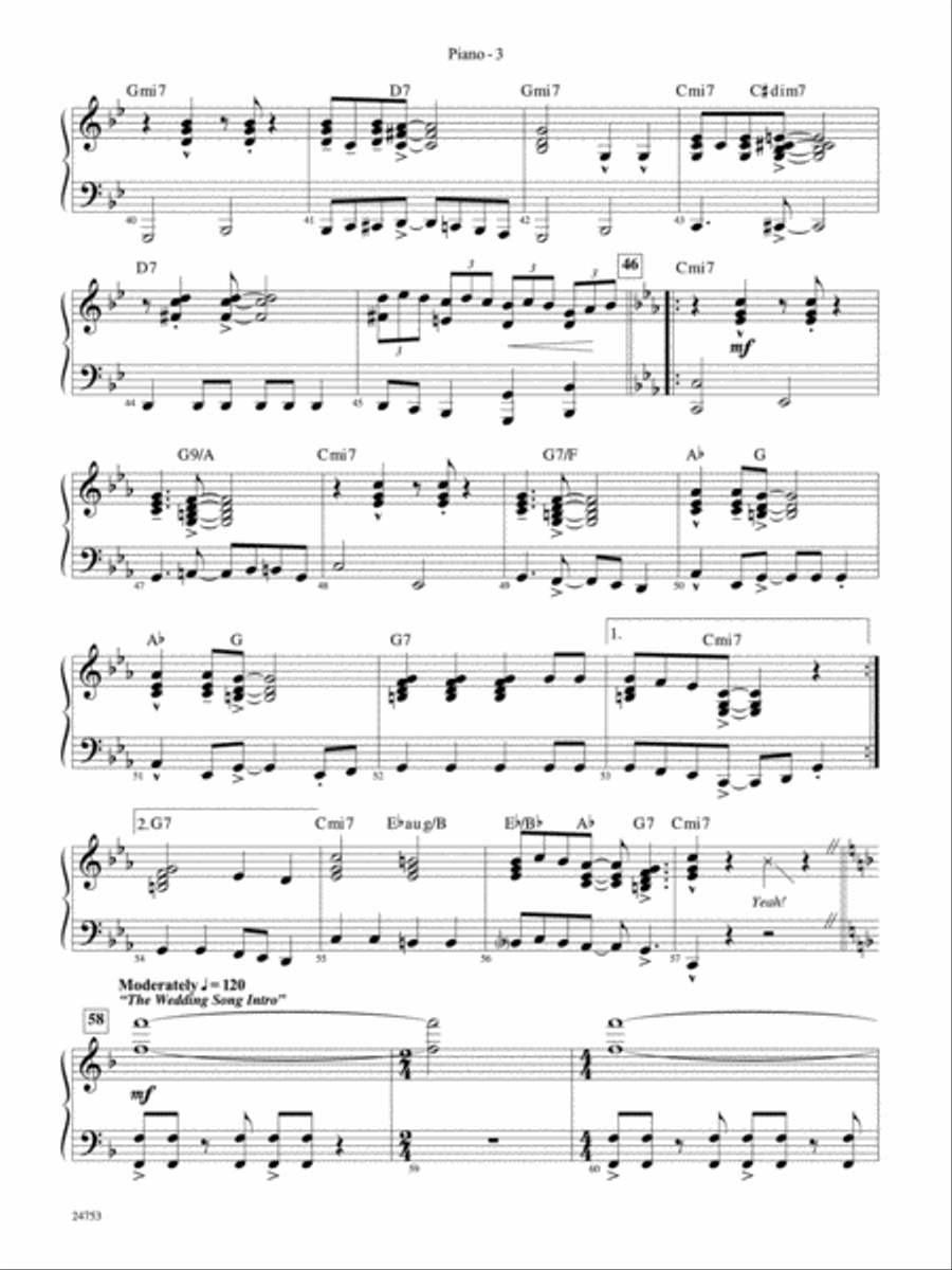 Corpse Bride, Selections from: Piano Accompaniment Concert Band scores gallery preview page 3