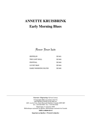 Book cover for Early Morning Blues - Flower Power Suite