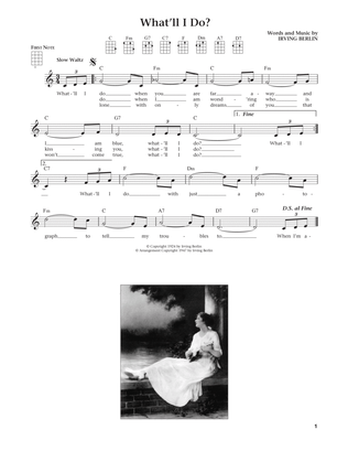 What'll I Do? (from The Daily Ukulele) (arr. Liz and Jim Beloff)