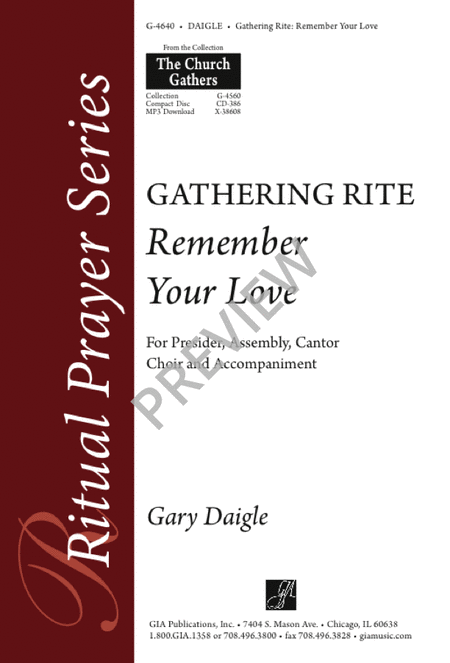Gathering Rite: Remember Your Love