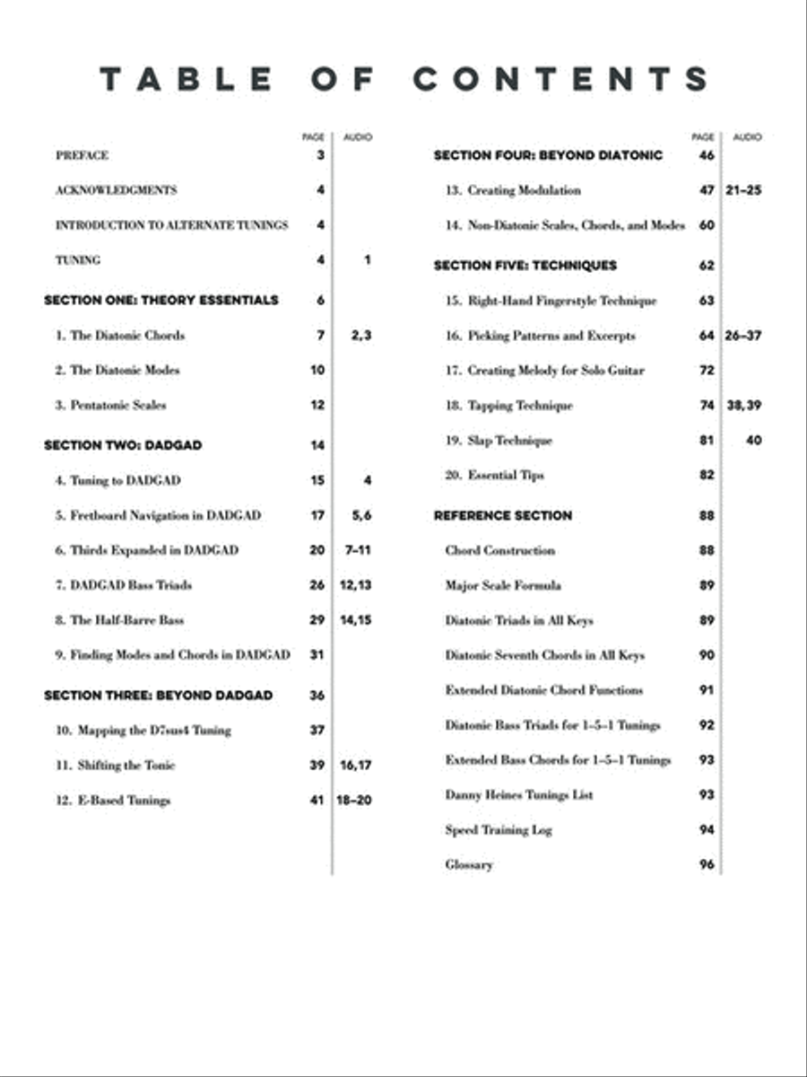 Fingerstyle Guitar Tunings: DADGAD & Beyond image number null