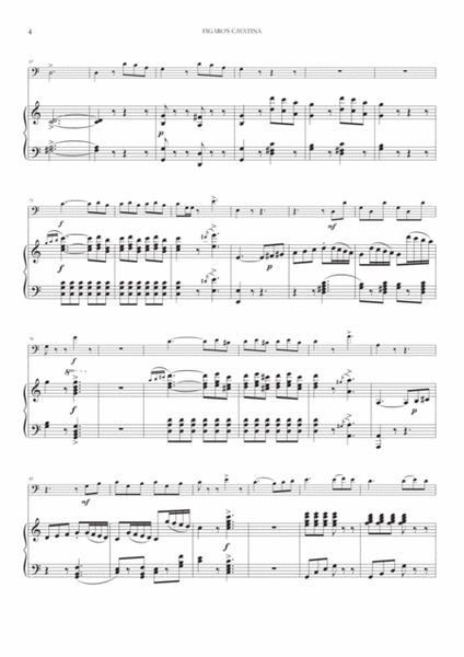 Figaro's Cavatina "Largo Al Factotum" for Double Bass and Piano image number null