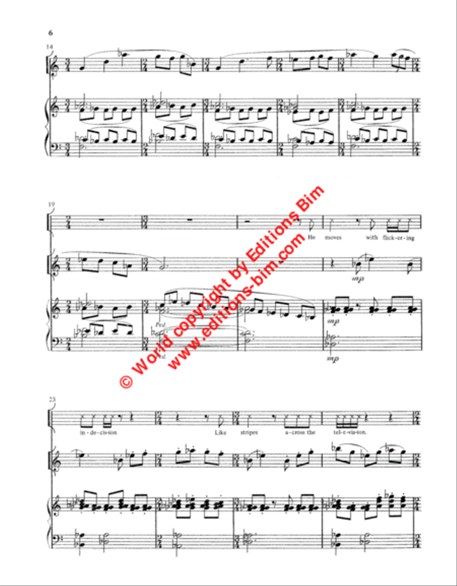 Animal Ditties II Trumpet scores gallery preview page 5