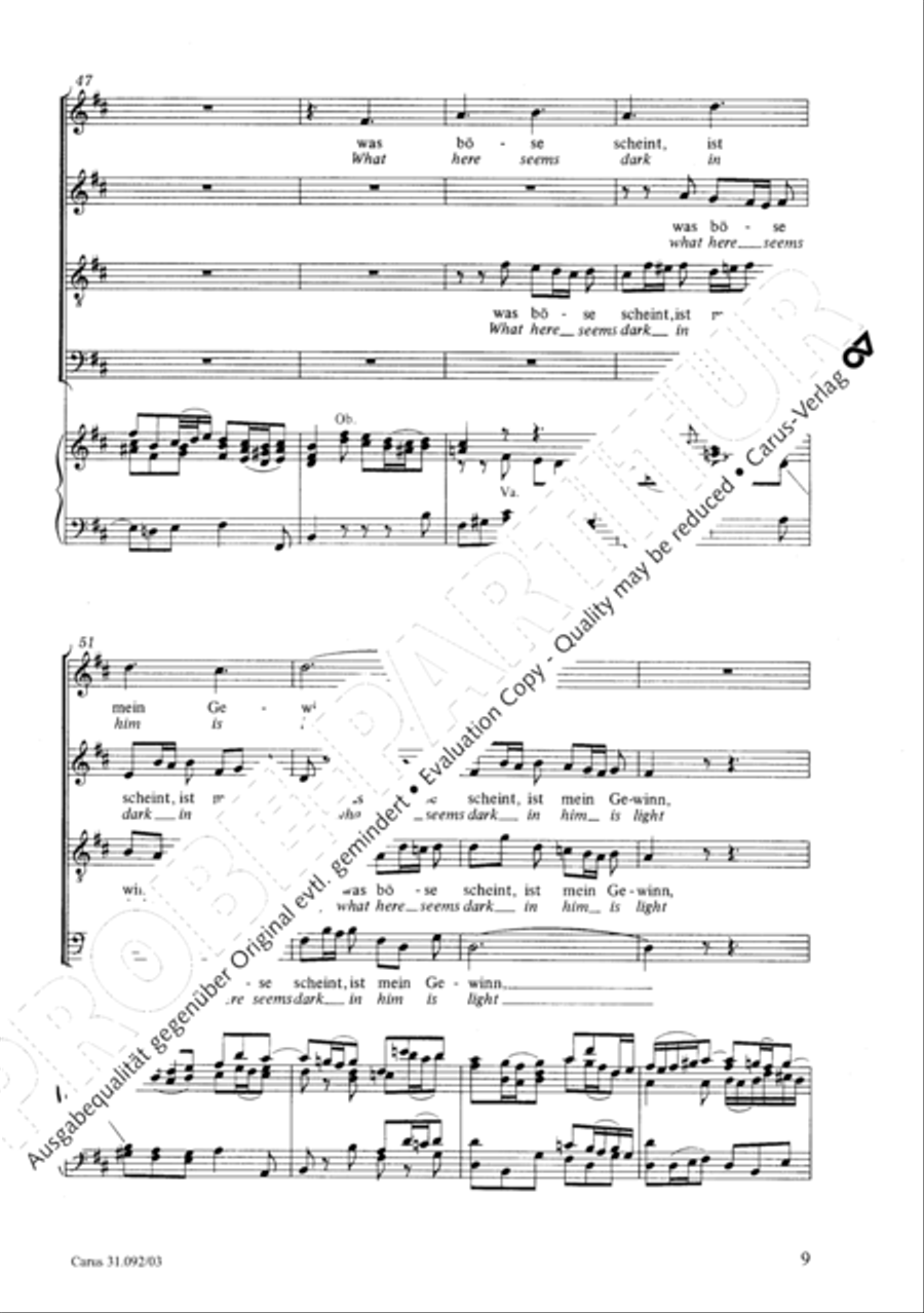My spirit does in God abide 4-Part scores gallery preview page 10